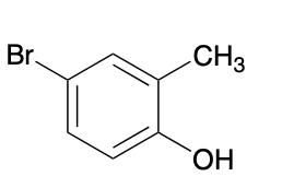 <p>(Ch. 17) <span>Aromatic compounds often have multiple names that are accepted by IUPAC. Provide three different systematic names for the following compound.</span></p>