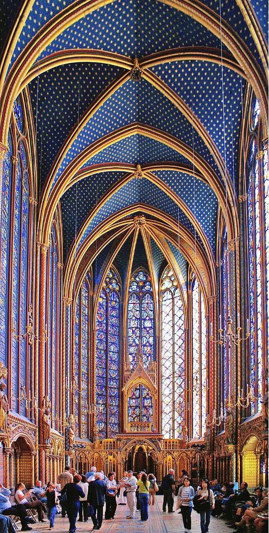 Saints-Chapelle, Paris, Gothic 
