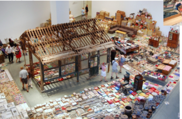 <ul><li><p><span style="font-family: &quot;Times New Roman&quot;, serif">Intellectual&nbsp;</span></p></li><li><p><span style="font-family: &quot;Times New Roman&quot;, serif">Art Installation - 10,000 domestic objects formerly acquired by his late mother</span></p></li><li><p><span style="font-family: &quot;Times New Roman&quot;, serif"> the family lived in poverty in China</span></p></li><li><p><span style="font-family: &quot;Times New Roman&quot;, serif">the mother became resourceful and collected items that she thought she could re-use (hoarding worsened following the death of her husband)</span></p></li><li><p><span style="font-family: &quot;Times New Roman&quot;, serif">The art installation was a glimpse into the realities of her life and the modern history of China through the hardships of one family&nbsp;</span><br></p></li></ul><p></p>