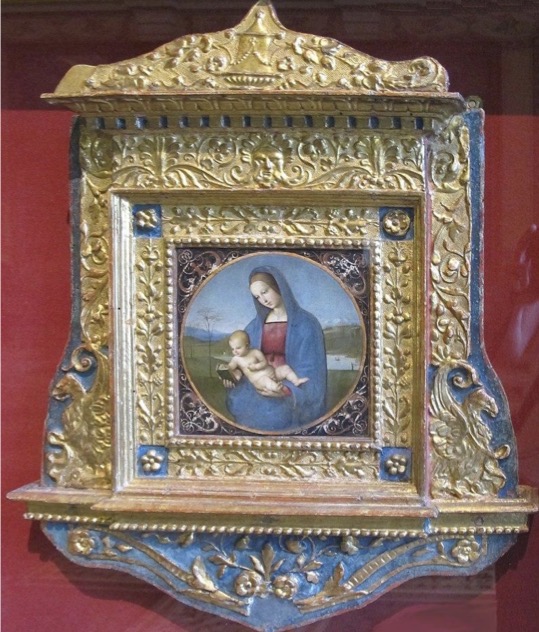 <p>«Мадонна Конестабиле»</p><p>Рафаэль Санти</p><p>Эрмитаж, СПб, 1502-1504гг</p>