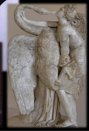 <p>Leda and the swan </p>