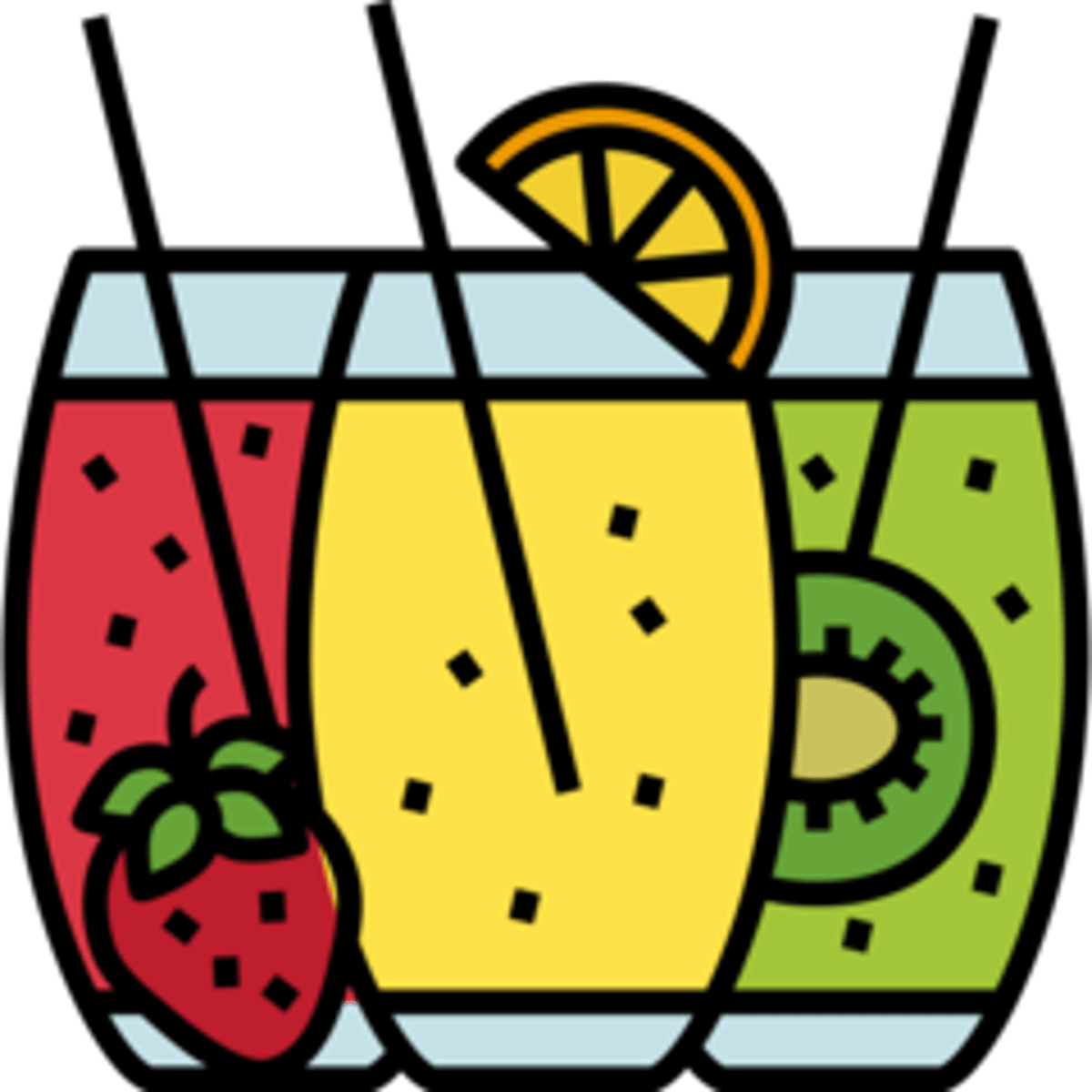 <p>der Saft, ⸚e</p><p>(Ich trinke gern Apfelsaft.)</p><p>(I like drinking apple juice.)</p>