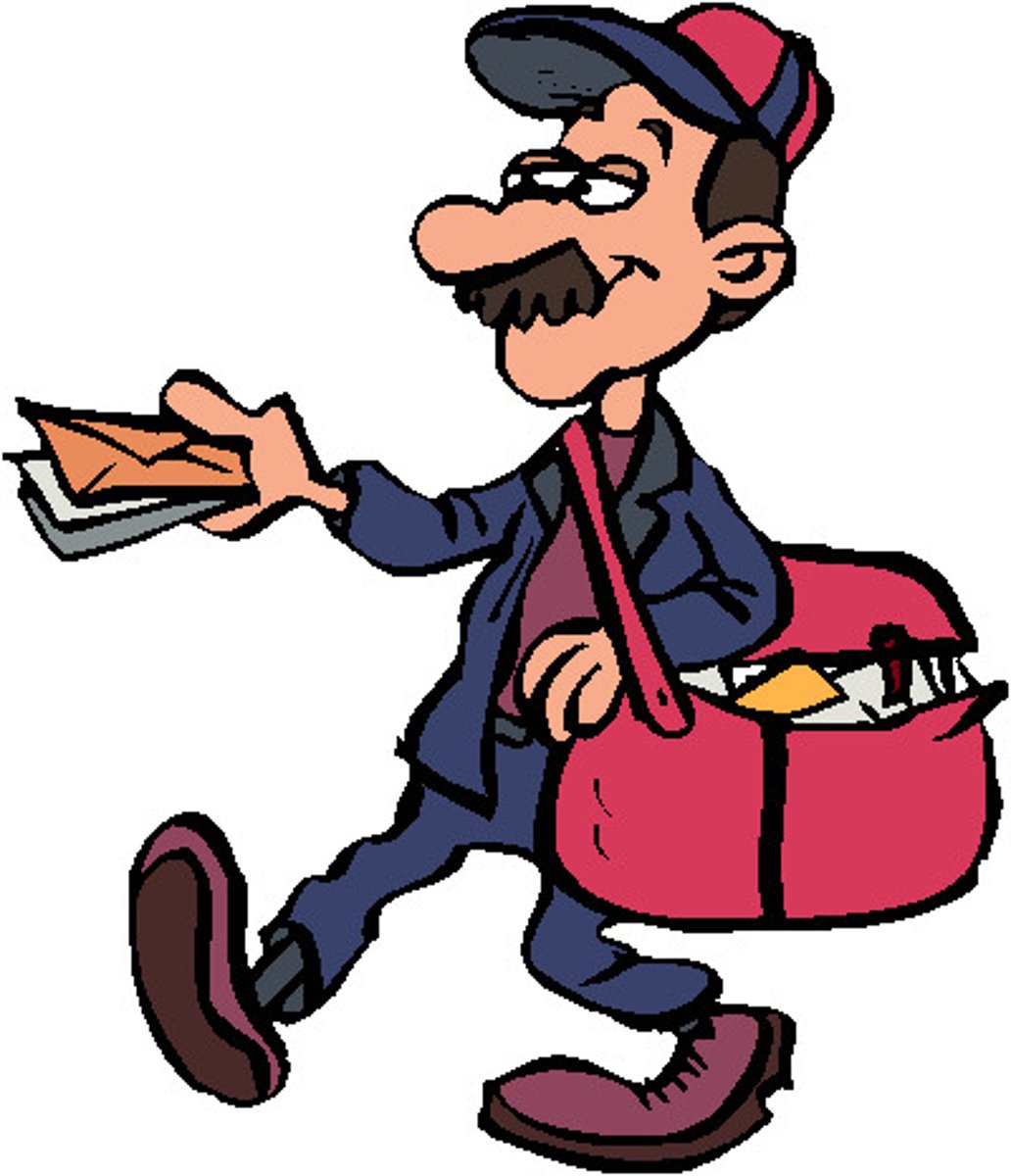 <p>un facteur/une factrice</p>