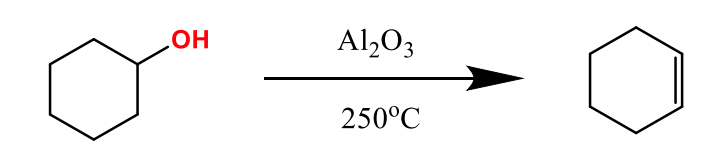 <p>Xúc tác : axit Lewis <strong>Al2O3</strong>, nhiệt độ</p>