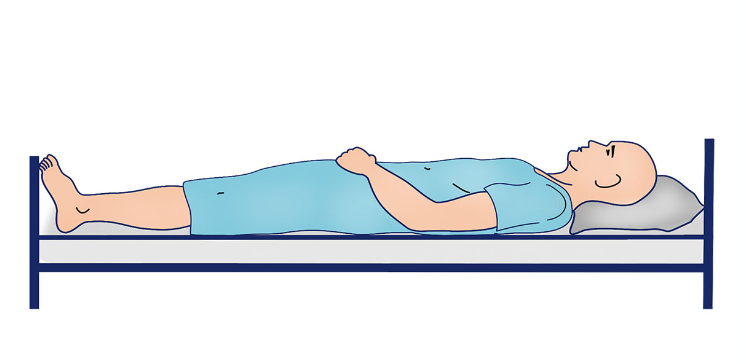 <p>supine</p>