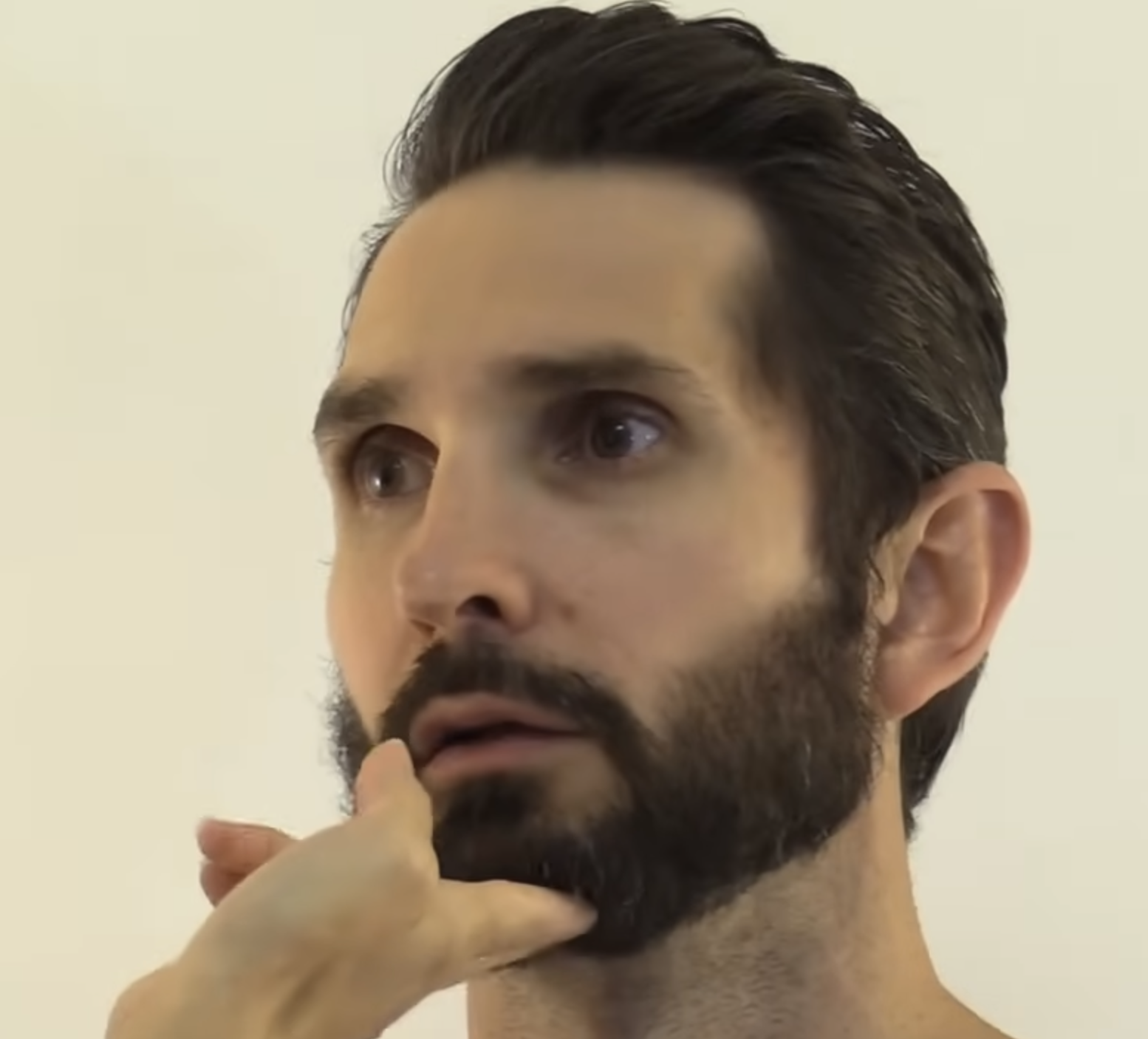 <ol><li><p>Ask the patient to clench their teeth</p></li><li><p>Feel the masseter and temporal muscles</p></li><li><p>Place fingers under the patient’s jaw and apply resistance</p></li><li><p>Ask the patient to open their jaw</p></li></ol><p></p>