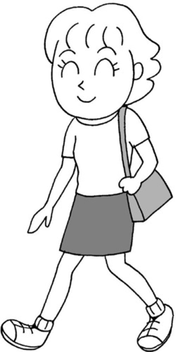 <p>to walk</p>