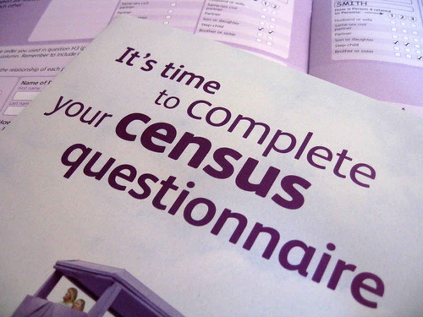 <p>-a survey carried out by nearly all countries every 10 years.</p><p>- very detailed survey that is compulsory for everyone to fill in.</p>