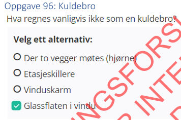 <p>Glassflaten i et vindu</p>