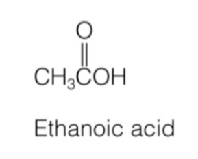 <p>carbon chain name + “-ic acid”</p>