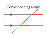 corresponding angles