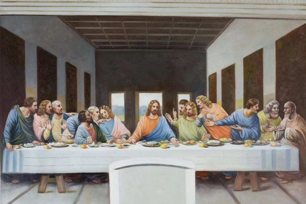 <p><strong>The Last Supper</strong></p><p>Leonardo da Vinci</p><p>High Renaissance, Italy</p><p>1495-1498</p><p>Oil and tempera</p>