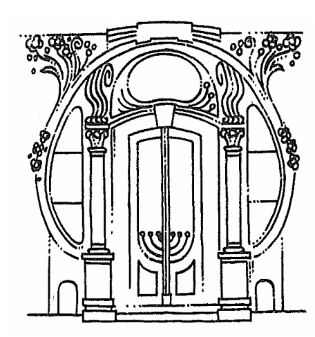 <p>Floral motifs, flowing curves, moldings</p>