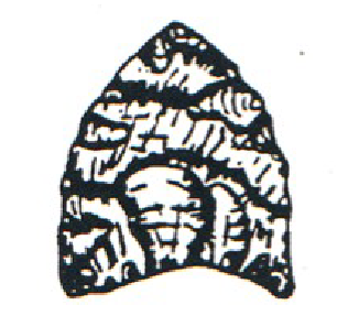 <ul><li><p><strong>11,500-10,000 years ago.</strong></p></li><li><p><span>Created by removing flakes from the base for easier hafting.</span></p></li></ul><ul><li><p><span>Used for spear and knife tips.</span></p></li><li><p><span>Associated with megafauna hunting during glacial retreat.</span></p></li></ul><p></p>