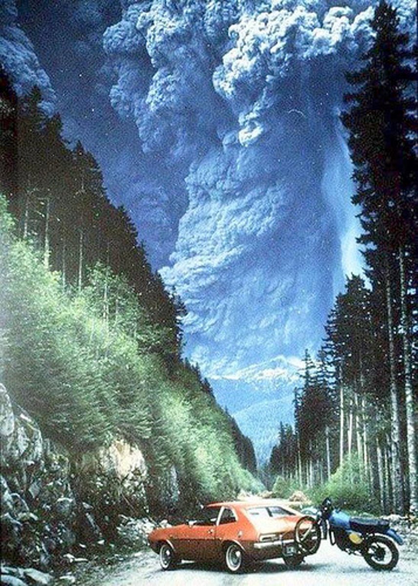 <p>Occurring with no regular pattern, such as volcanic eruptions or hurricanes</p>