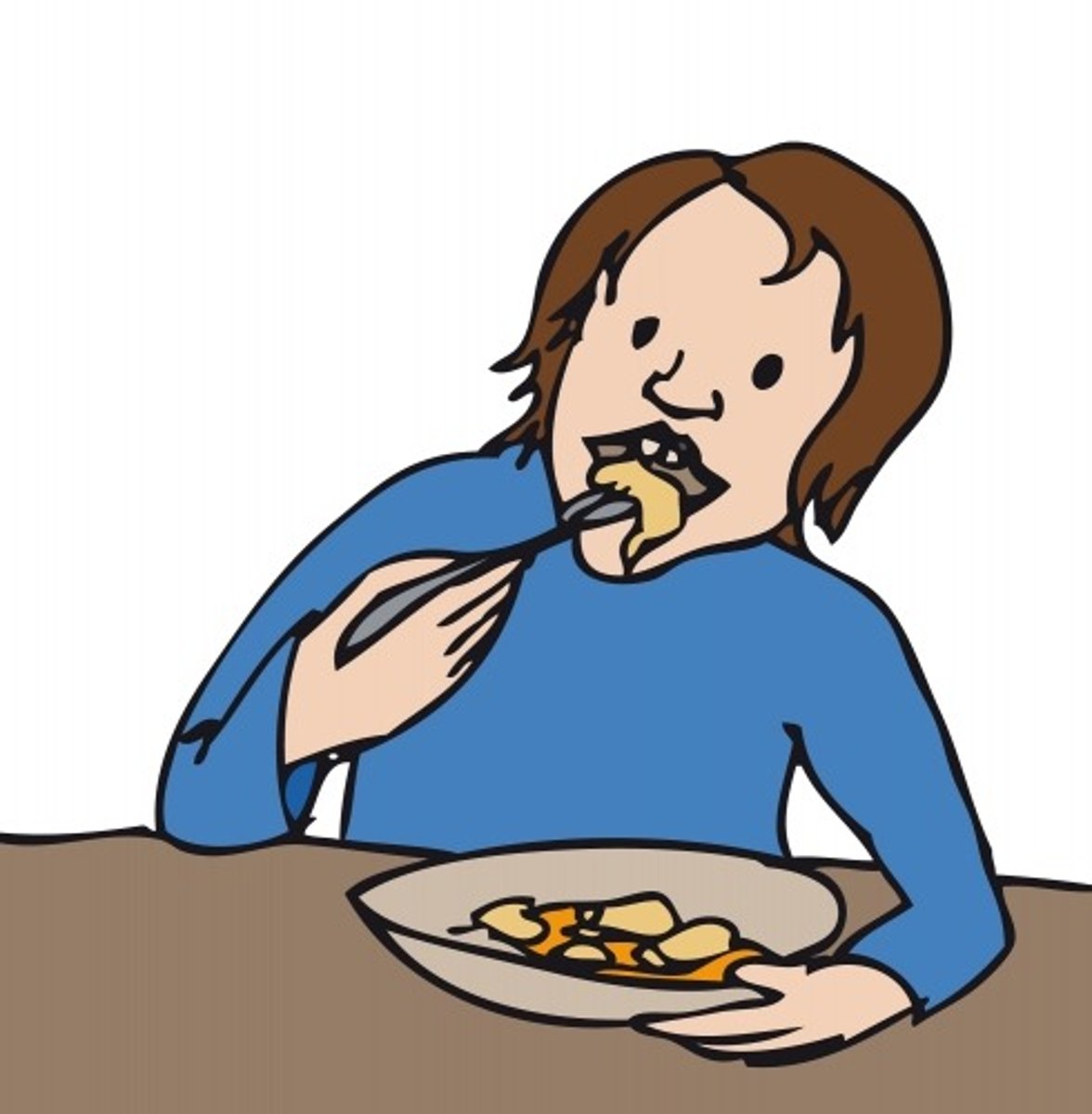 <p>du isst</p><p>er sie es isst</p><p>to eat (esst ihr kein Fleisch?)</p>