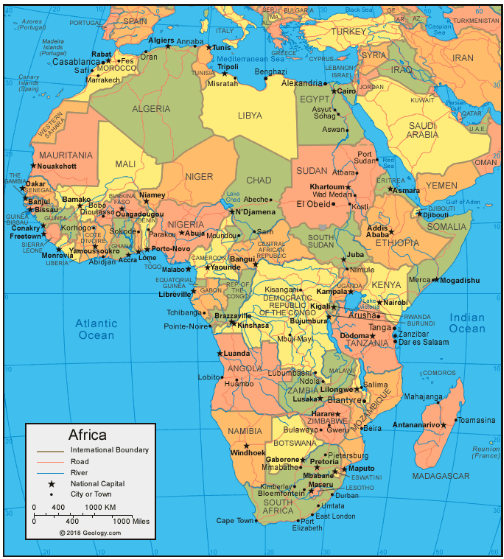 <p>A boundary that ignores existing cultural landscapes, imposed by an outside force.An example is the borders in Africa established during colonial times, which often disregarded ethnic and cultural divisions. </p>