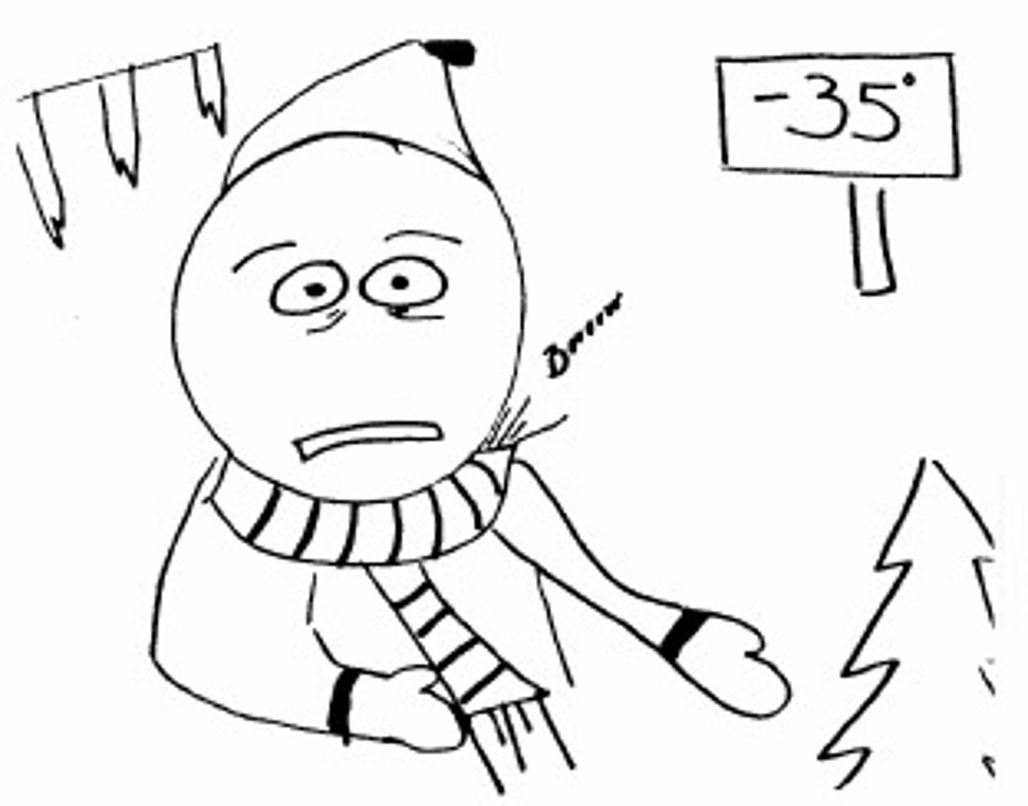 <p>it's very cold</p>