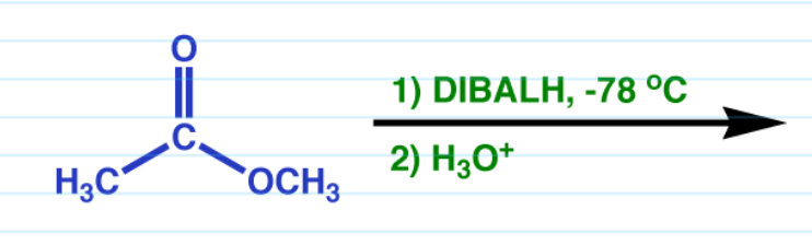 <p>DIBAL reduction</p>