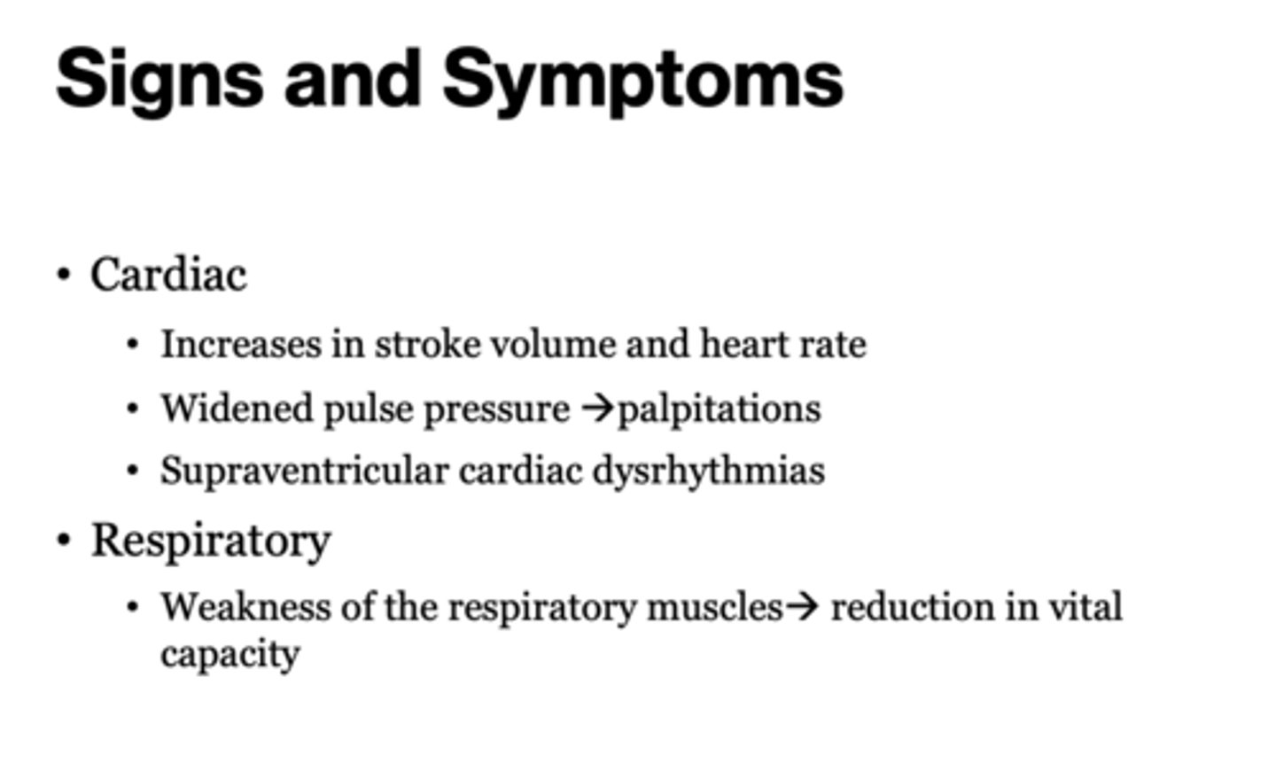 <p>Graves disease (hyperthyroidism)</p>