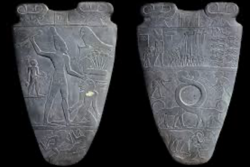 <p>Palette of King Narmer</p>