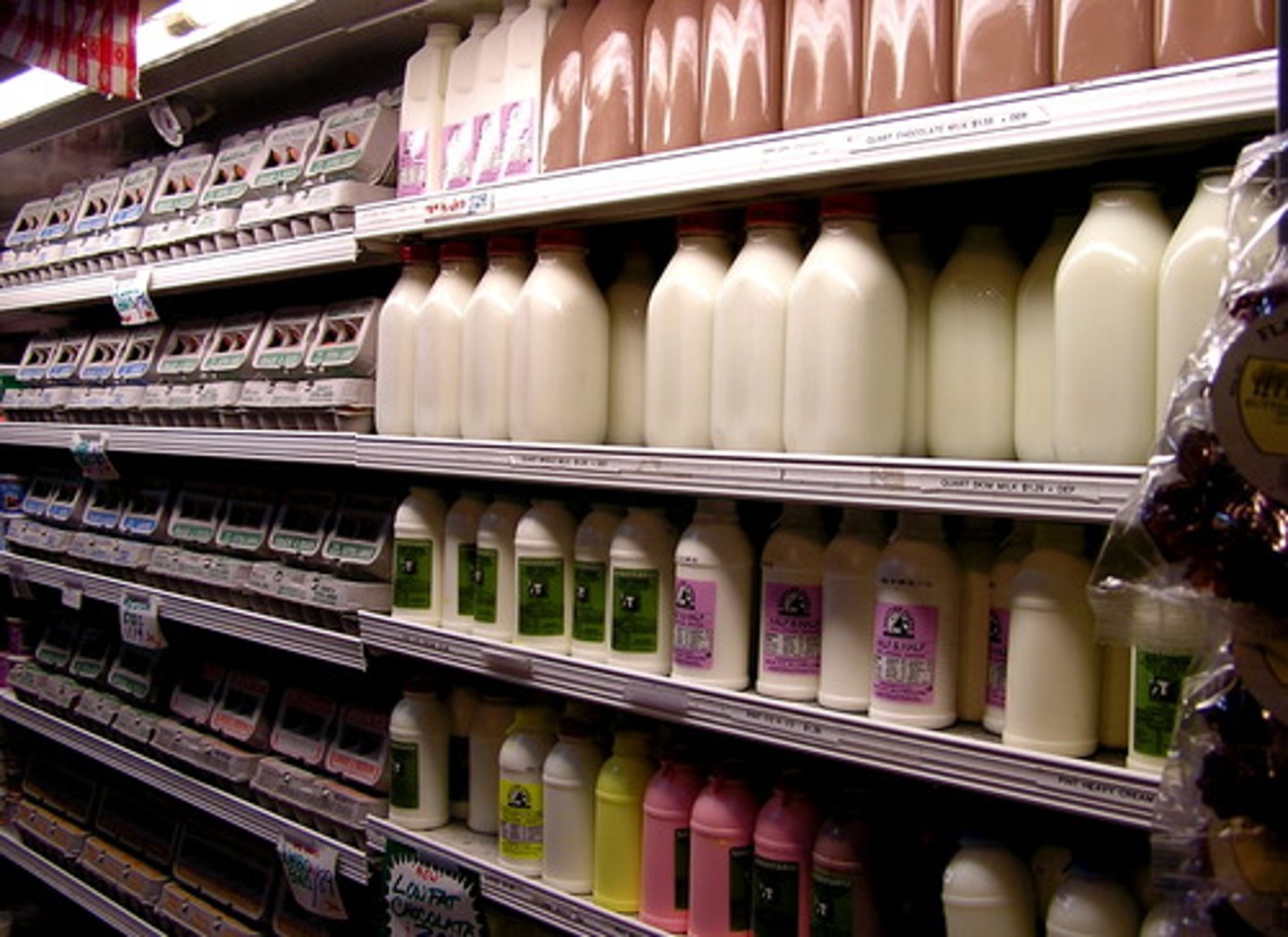 <p>the circle around a dairy farm in which its products can be sold without spoiling</p>
