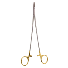 Holds small or medium sized suture needles