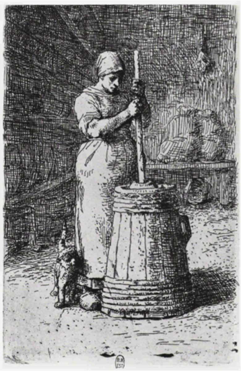<p>splashing or turning violently</p>