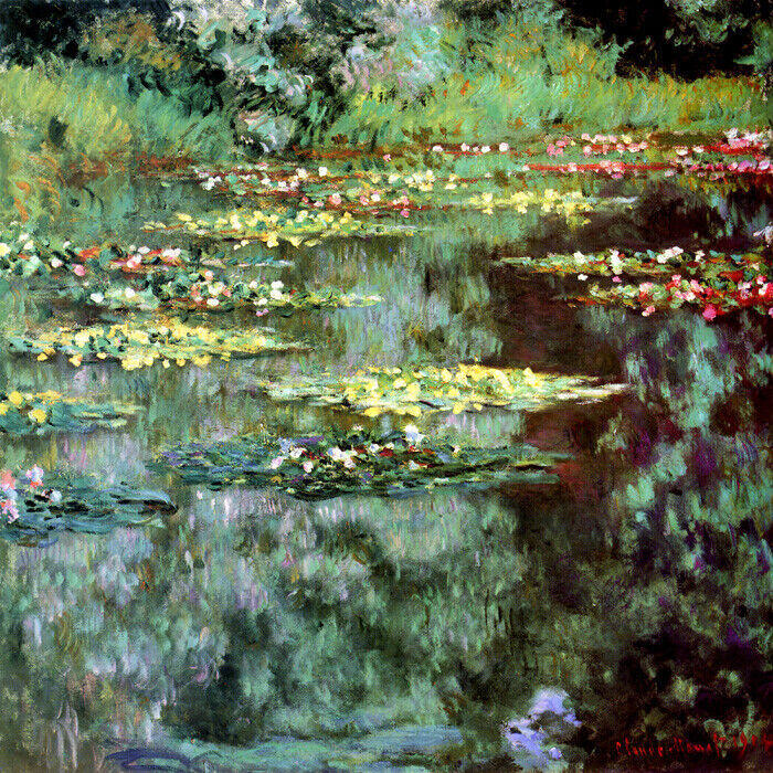 water lily pond IMPRESSIONISM