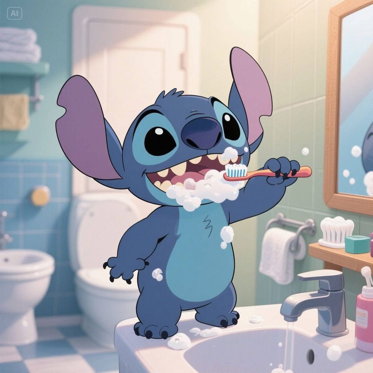 <p><span>Brush my teeth</span></p>