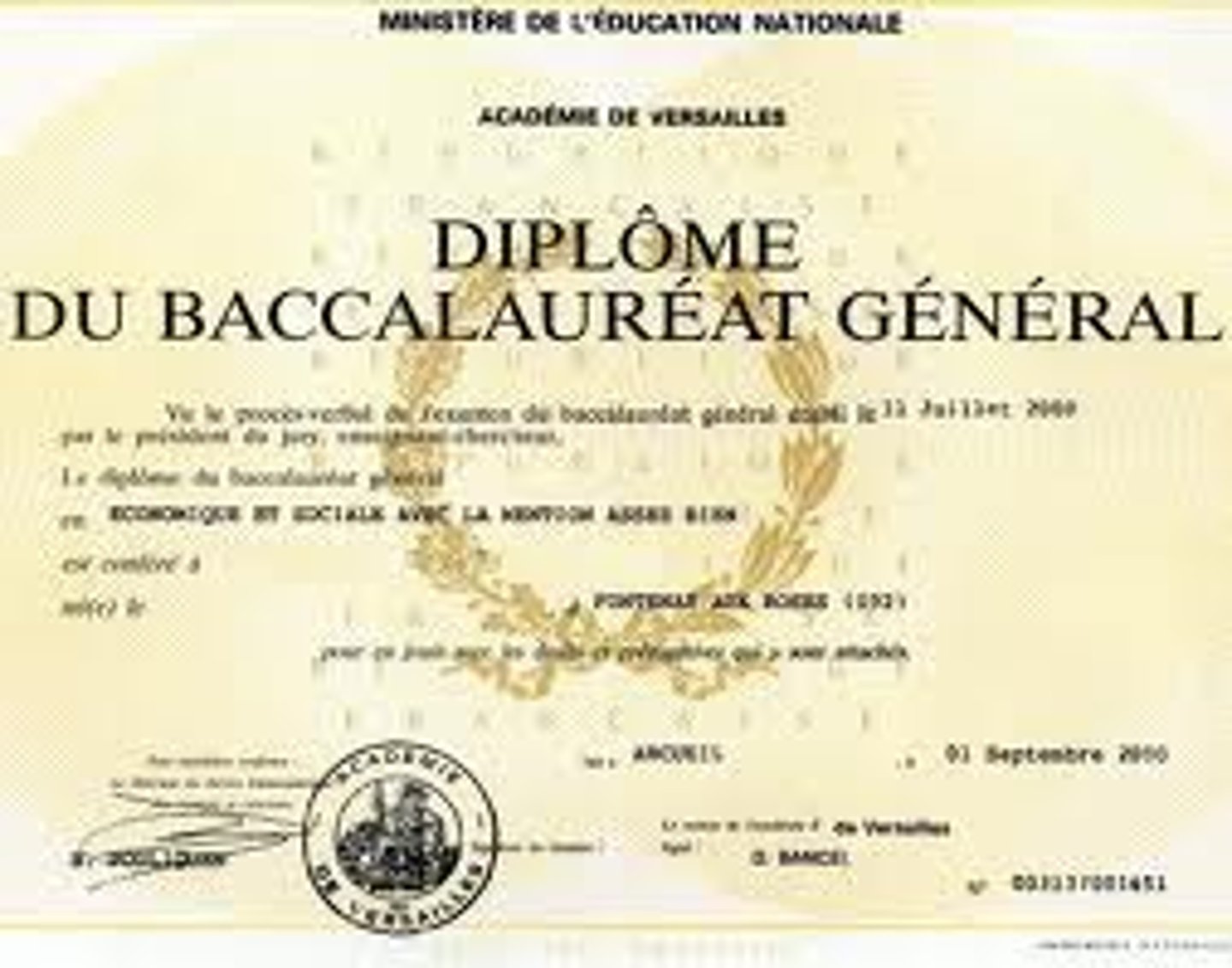 <p>l'examen national à la fin du lycée</p>