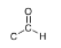 <p>a carbon bound to a carbon and a hydrogen and double bonded to oxygen</p>