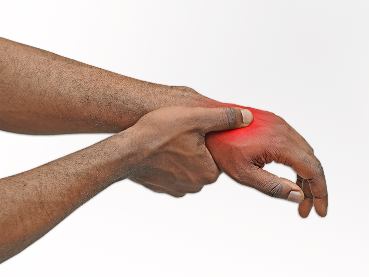 <p>دستم درد می کند. </p>