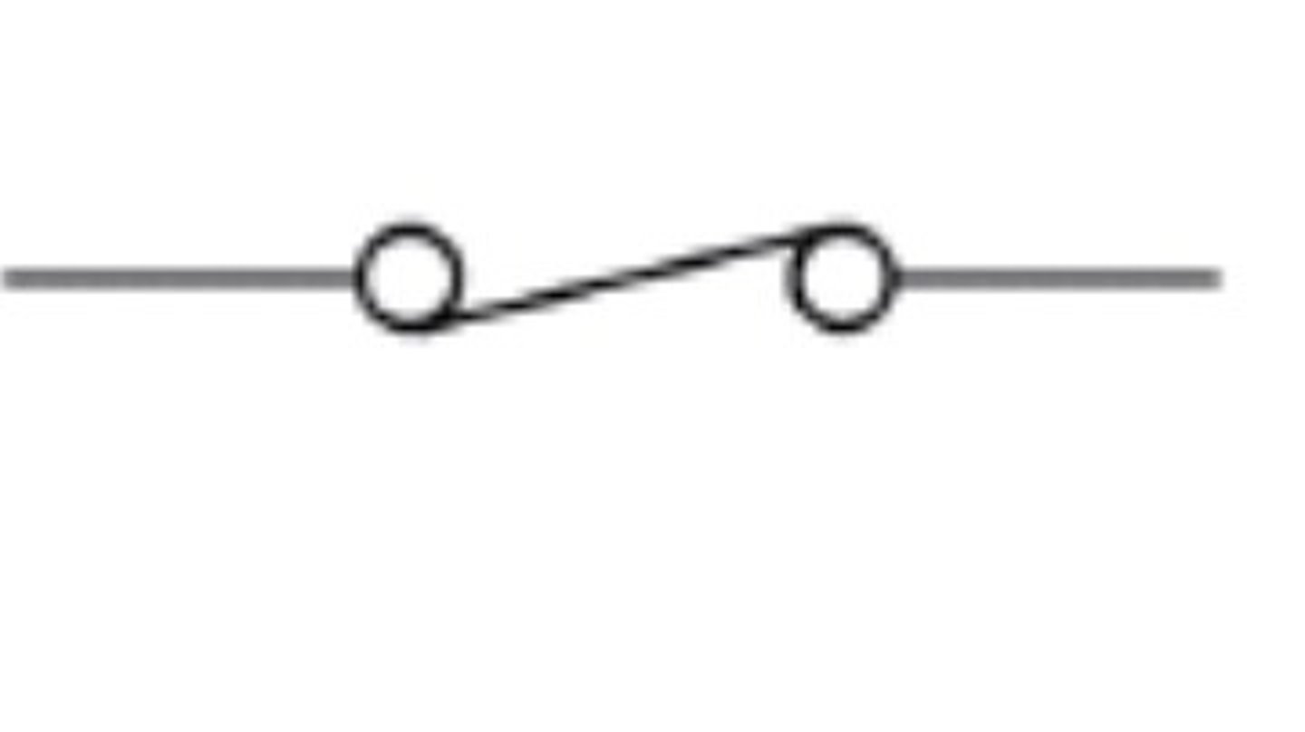 <p>Closed switch</p>