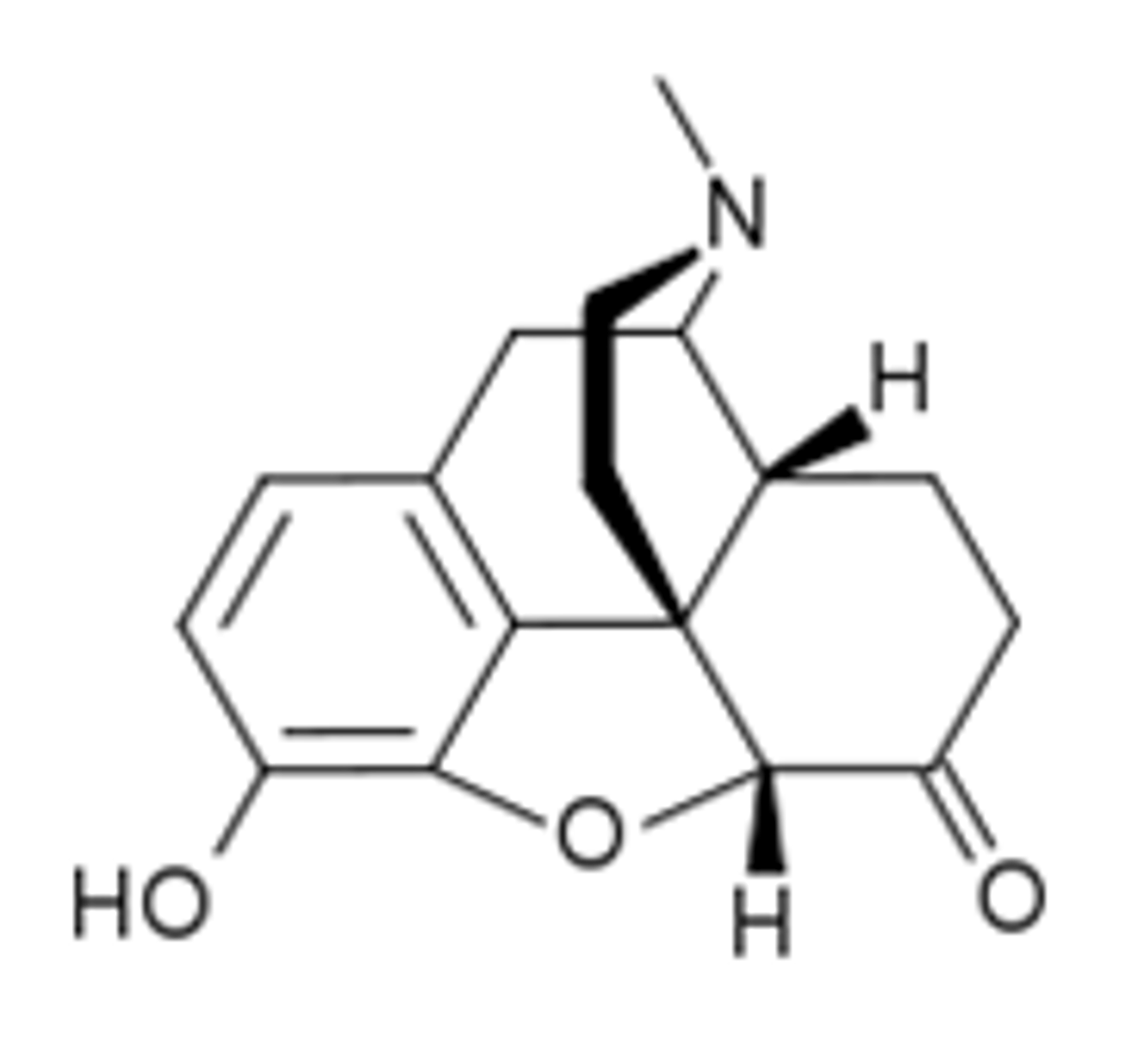<p>more potent than morphine b/c of C ring ketone</p>
