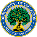 * Administers federal aid to schools
* Conducts educational research

  First secretary:Shirley Hufstedler

  Current secretary:Miguel Cardona

  Sub departments:
  * Office for Civil Rights, Department of Education.
  * Office of Postsecondary Education.
  * Office of Special Education and Rehabilitative Services.