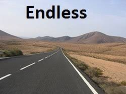 <p>endless or seemingly endless; having no limits or boundaries.<br>Ex: an ________ war<br>Synonyms: ceaseless, unending, perpetual </p>