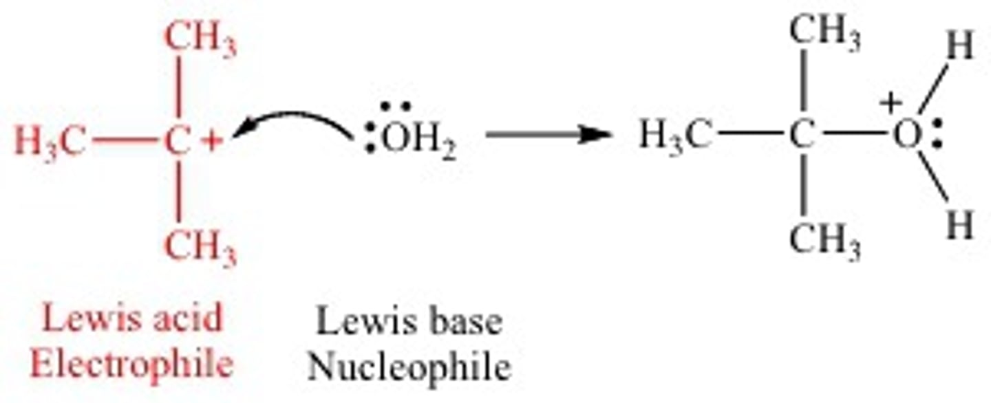 <p>accept protons [H+]</p>