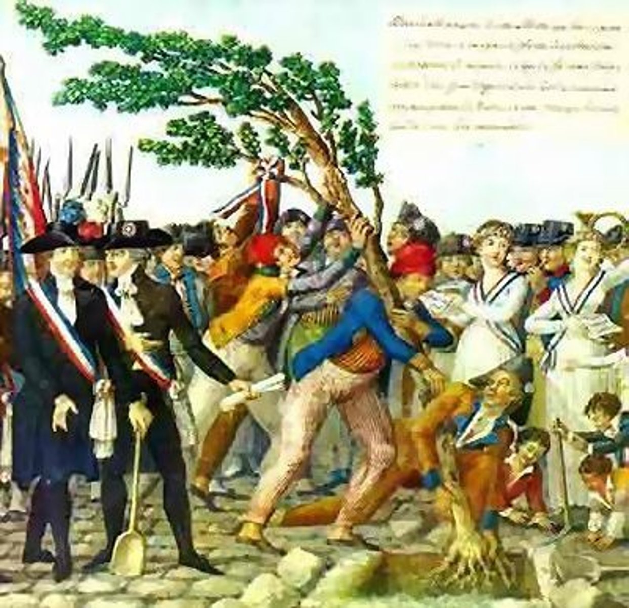 <p>democratische revolutie in Nederland vanaf (1795-1805)</p>