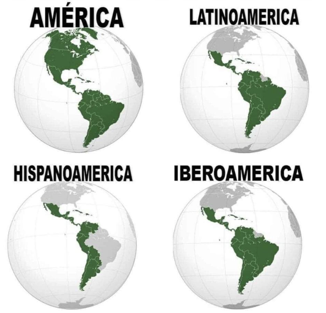 <ul><li><p>Son los países del continente americano. Incluye Sudamerica y Brazil. </p></li><li><p>No incluyo espana</p></li></ul><p>All Latin American countries</p>