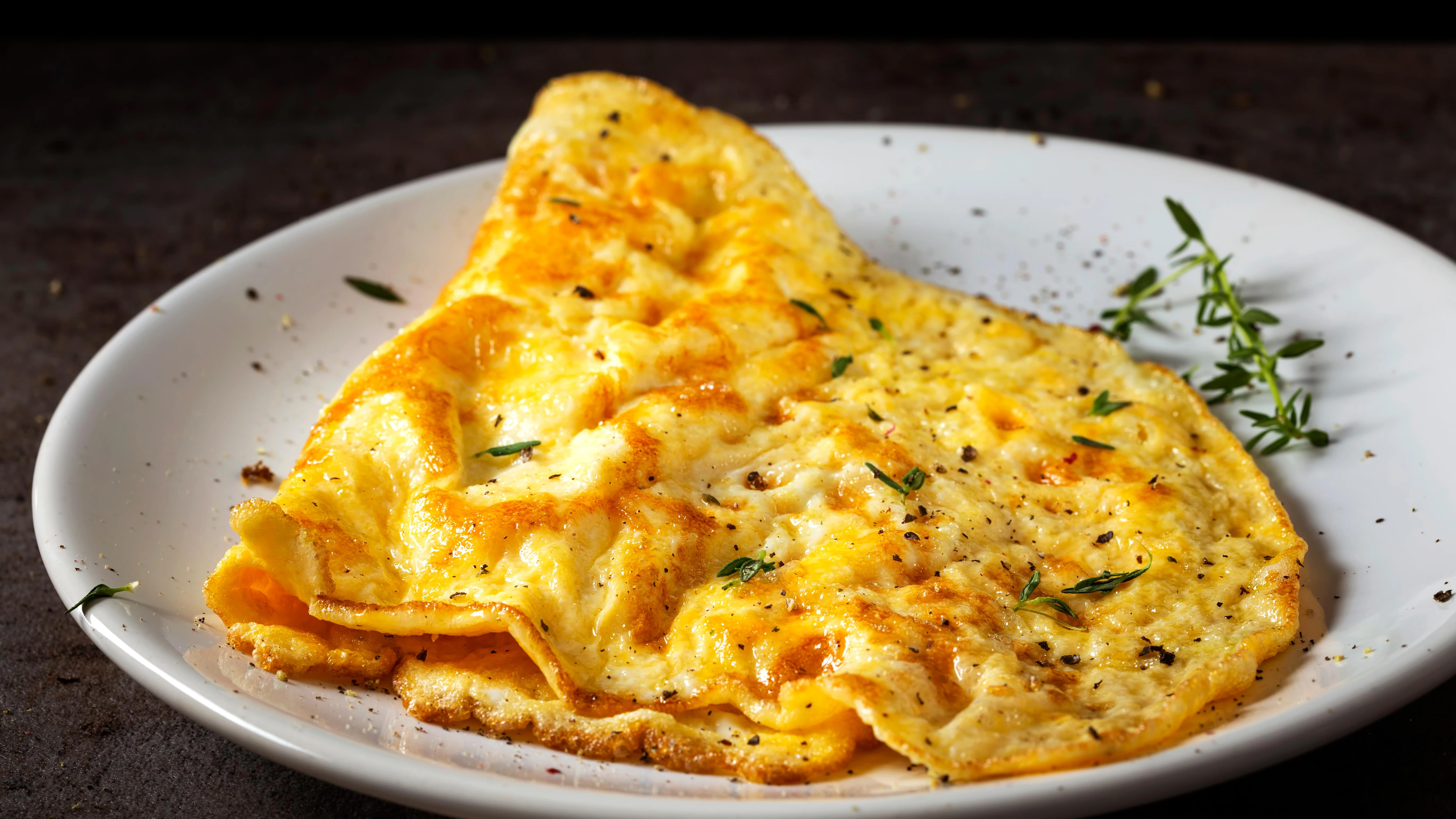 <p>cheese omelette</p>