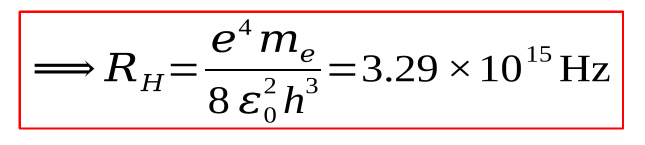 <p>Rydberg constant</p>