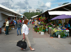 a open square or marketplace