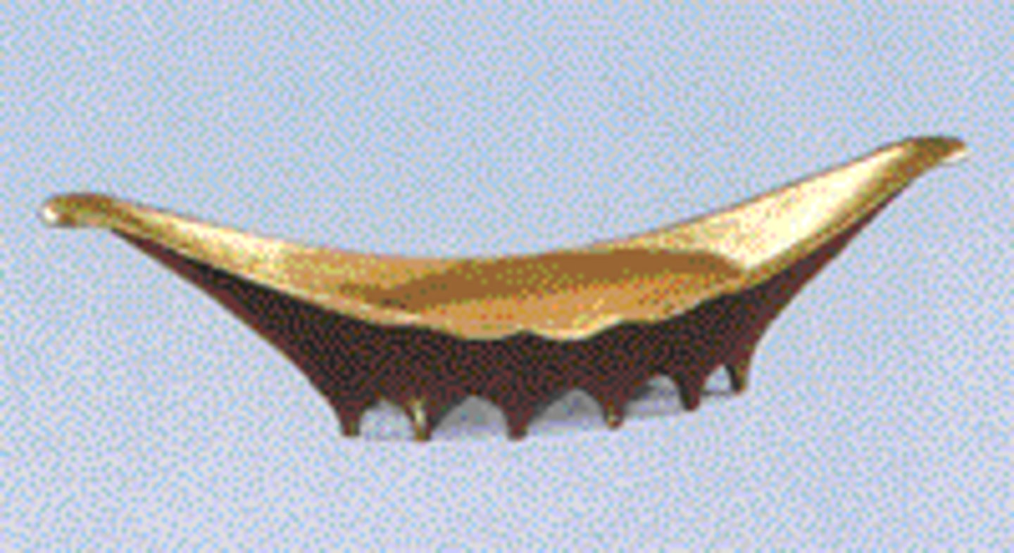 <p>interior is silver leaf</p>