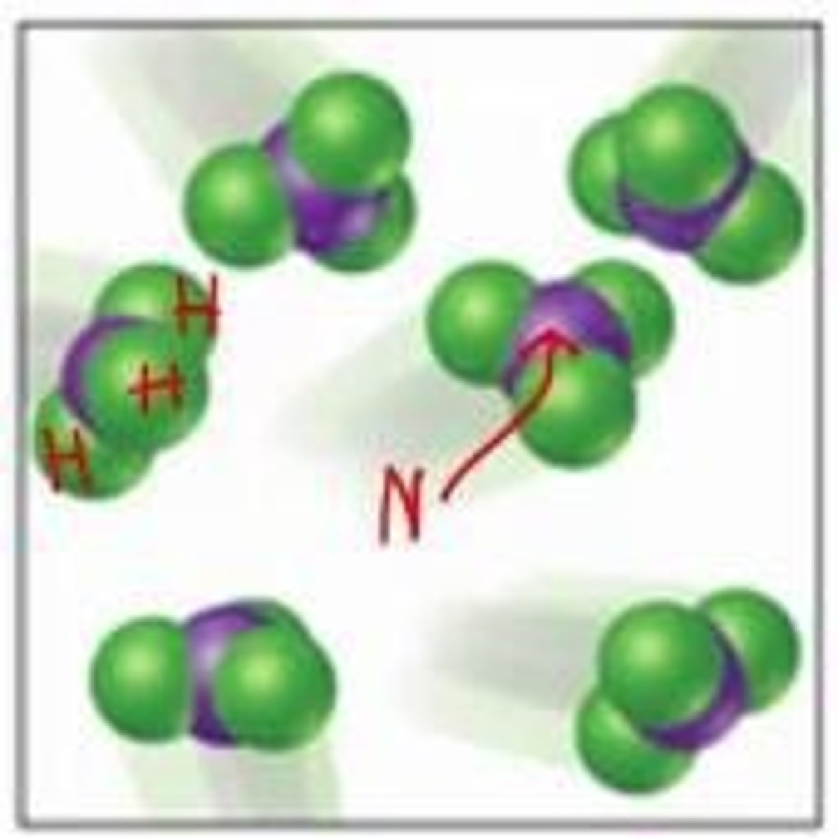 <p>Ammonia (NH3) is an example of a molecular compound.</p>