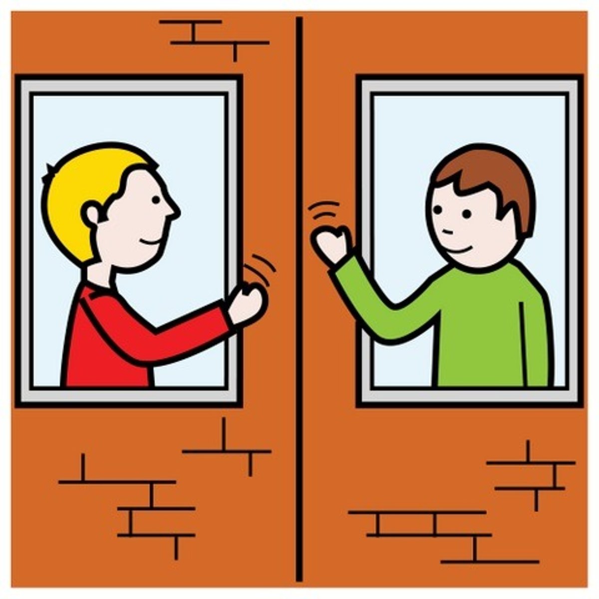 <p>play with my neighbors</p>