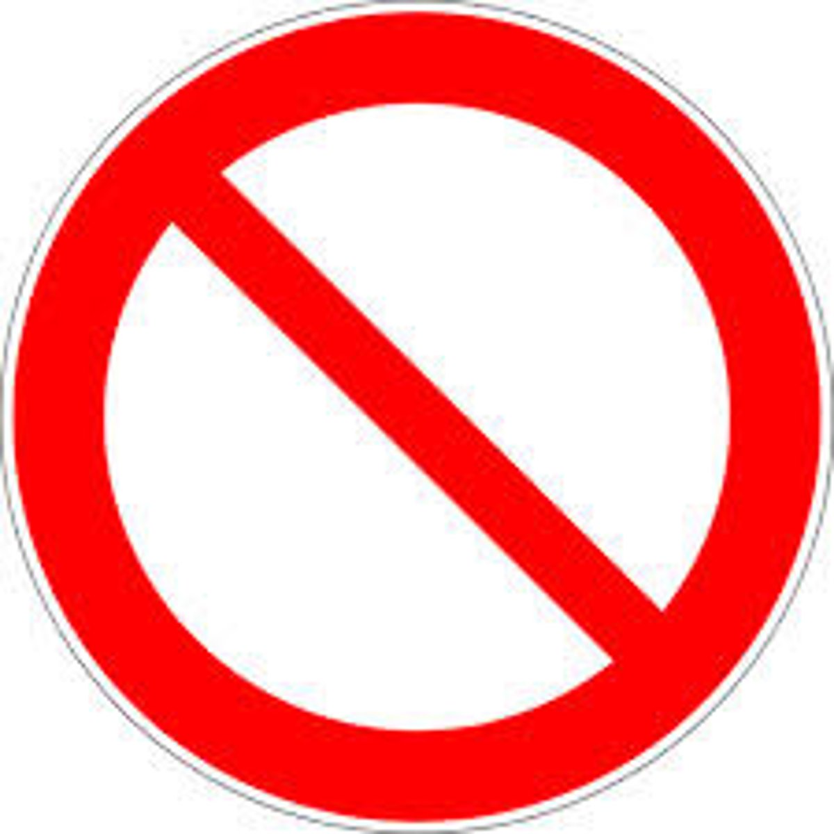 <p>Not allowed; banned.</p>
