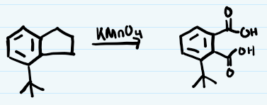 COOH on the benzylic positions (as long as there is a hydrogen available)