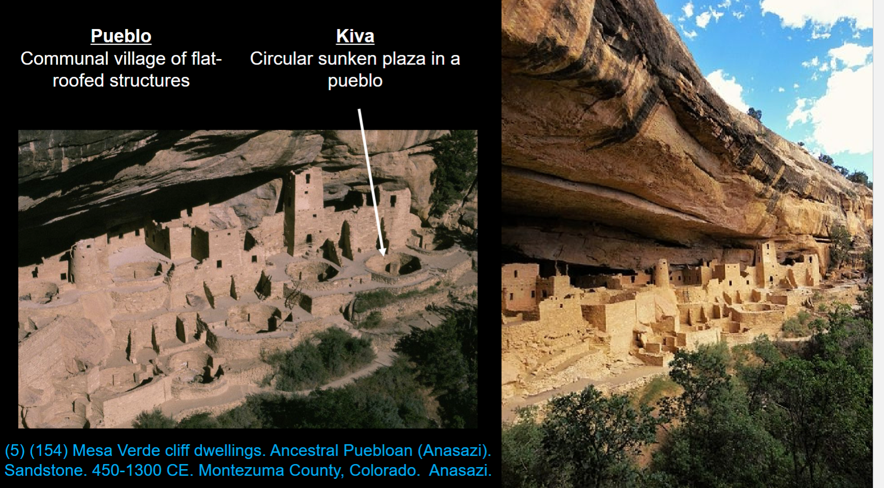 <p><strong>Mesa Verde Cliff Dwellings:</strong> Form</p>