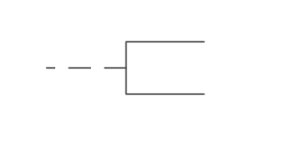 <p>What does this symbol represent in system flowcharts?</p>